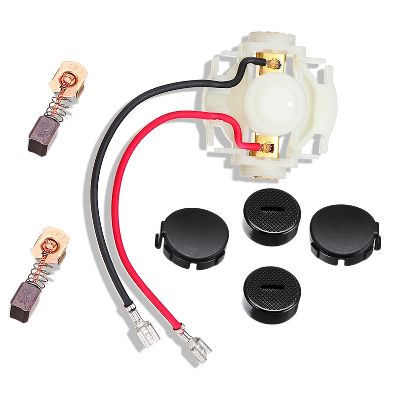 Прочные карбоновые щетки крышки держатели Набор для Makita 638921-2 BGA450 BGA452 DGA452 GA400 Новые поступления