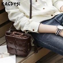 Дизайнерская винтажная женская сумка-мессенджер из натуральной воловьей кожи, простая Милая женская сумка на плечо, популярные сумки для тела