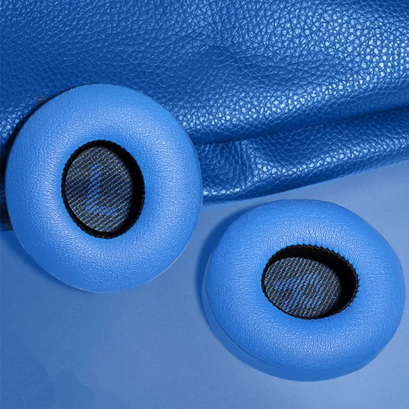1Pair Ear Pads Cushion Leather Cover for J BL EVEREST V300BT V300 Headphones D0UA