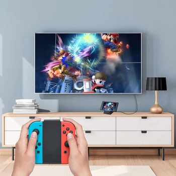 

Portable TV Docking Station Replacement for Nintendo Switch with HDMI and USB 3.0 Port Switch Dock