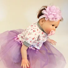 Детская юбка-пачка в европейском и американском стиле повязка на голову, комплект с цветочным принтом для малышей, детское Сетчатое платье для фотосессии юбка-пачка