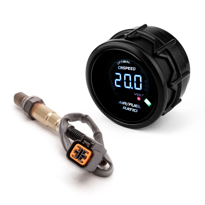 New Car 2 Inch 52mm 2 in 1 Air Burning Table Voltage Gauge Durable Digital Display