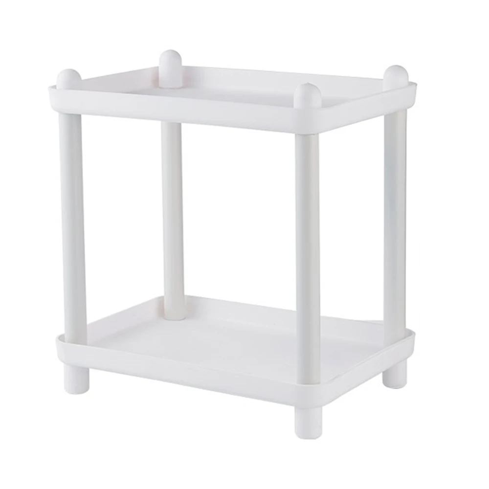 Скандинавские простые современные держатели для хранения кухонные двухслойные принадлежности стойка для хранения пищи коляска книжная полка для гостиной