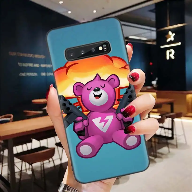 Битва черный чехол для samsung Galaxy S10 Note 10 9 8 S9 S8 J4 J6 J8+ плюс S7 S6 силиконовый чехол для телефона - Цвет: BD218-8