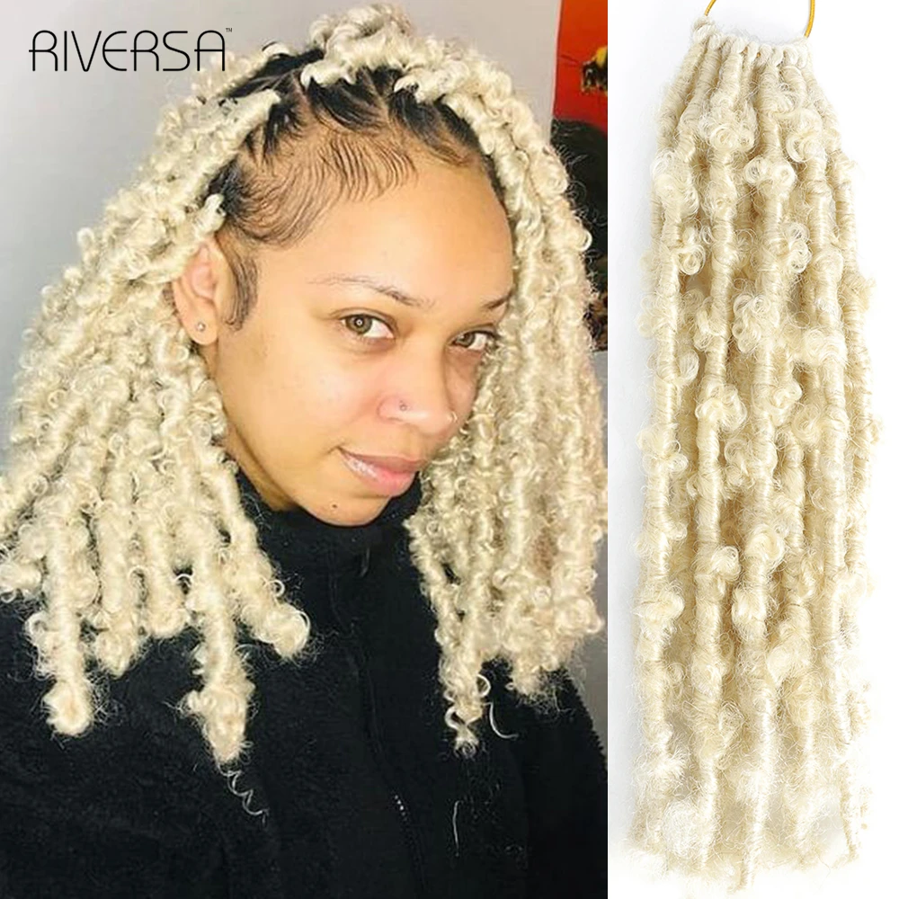 12 Inch 613 Blonde Synthetic Butterfly Locs Crochet Braids Hair Extensions  For Women Faux Locks 12 Strands Natural Braiding Hair - Synthetic Braiding  Hair(for Black) - AliExpress