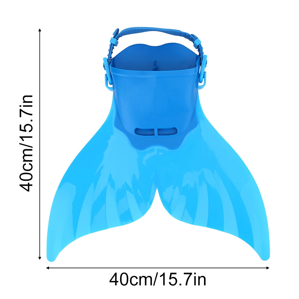 Дети Взрослые плавать ming плавники тренировочная моноласта Русалка плавник плавать ming Ласта для дайвинга ноги хвост-моноласт дети