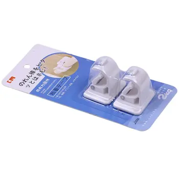 

2Pcs Hanging Rod Clip Adhesive Wall Curtain Hanging Rod Clamp Hooks Shower Curtain Rod Fixed Clip Hanging Rack Hook