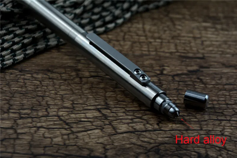 Тактическая ручка из титанового сплава для офиса защиты от непогоды EDC tools