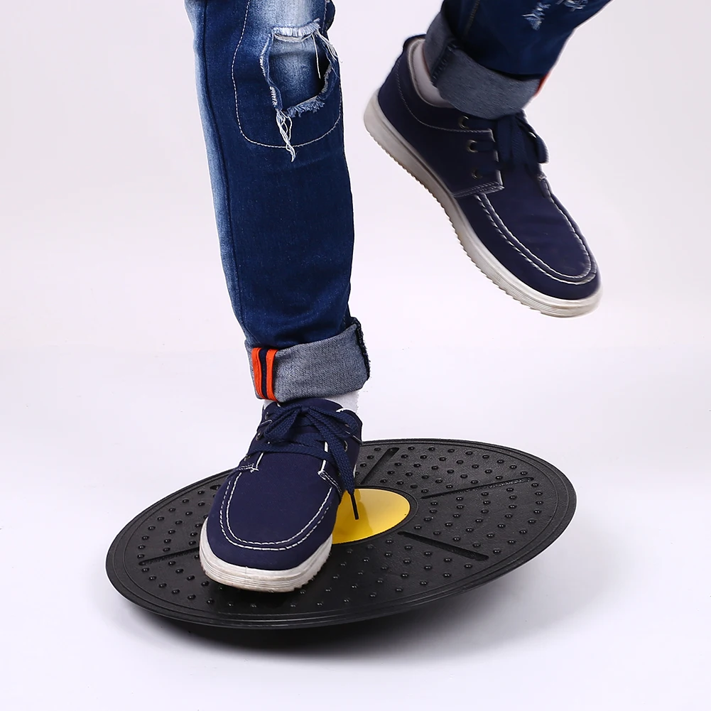 Universal Plastic Wobble Balance Board Stability Training Fitness Exercise