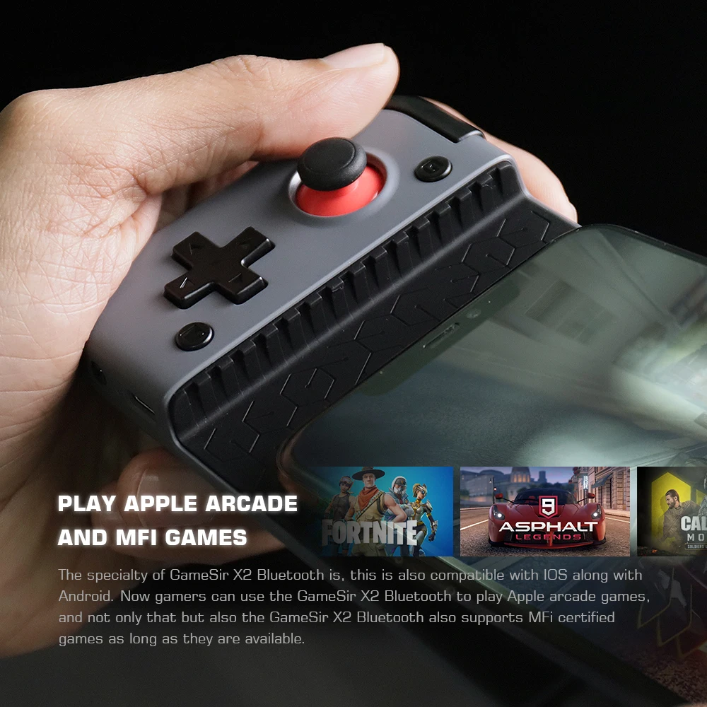 Gamesir-gamepad x2 Bluetooth Controlador de Jogo Móvel para Smartphone Android Iphone Nuvem Jogos Xbox Passe de Jogo Estádios Geforce Agora - Image 6
