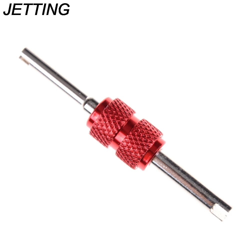 Car Air Conditioning Repair Tools Automobile Valve Core Wrench Tire Remover Installer Blue Metal Handle Double End