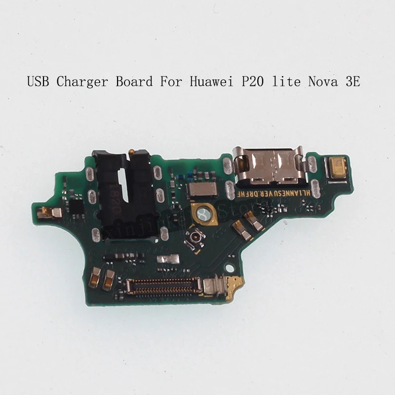 Зарядная плата с USB разъемом для Huawei P20 lite модуль микрофона кабельный разъем Nova 3E