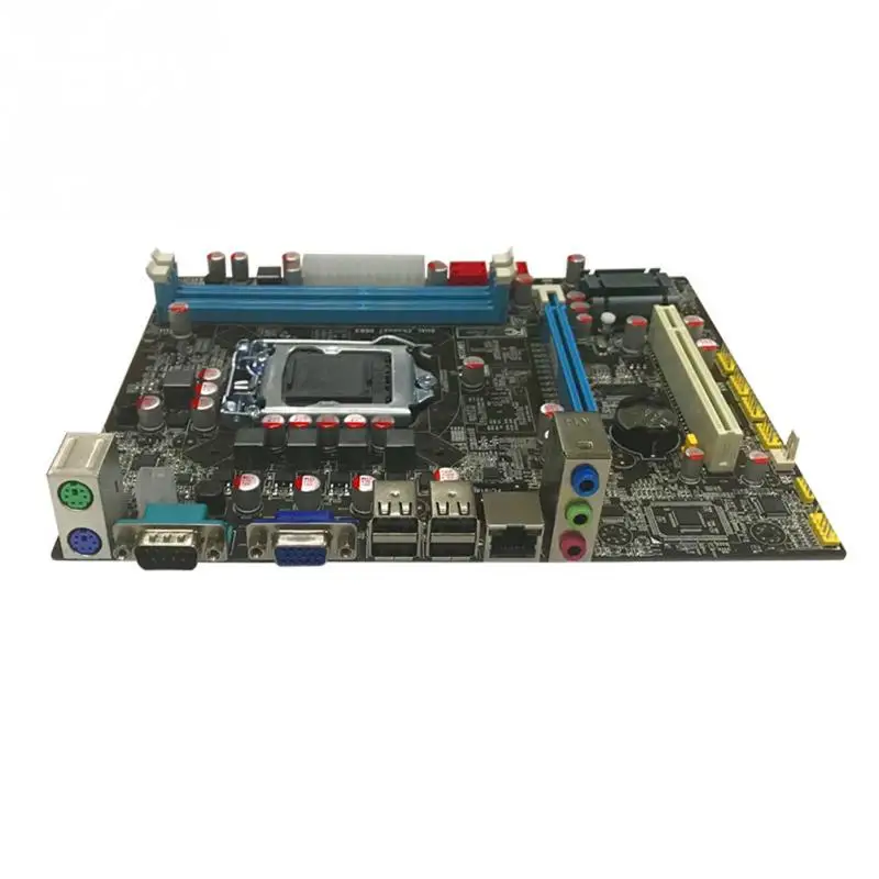 Intel H55 Socket LGA 1156 Motherboard M ATX 1333 1600 8GB 2 DDR3 For Xeon i3 i5 i7 Running P55 LGA1156 REV M3