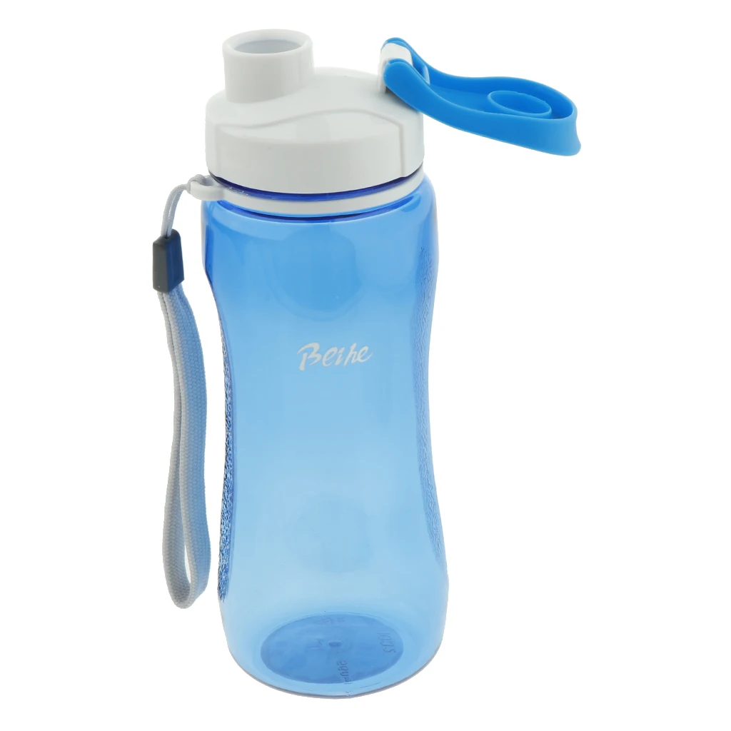 Спортивная бутылка для воды из экологически чистого пластика без BPA для бега, тренажерного зала, йоги, на открытом воздухе и кемпинга