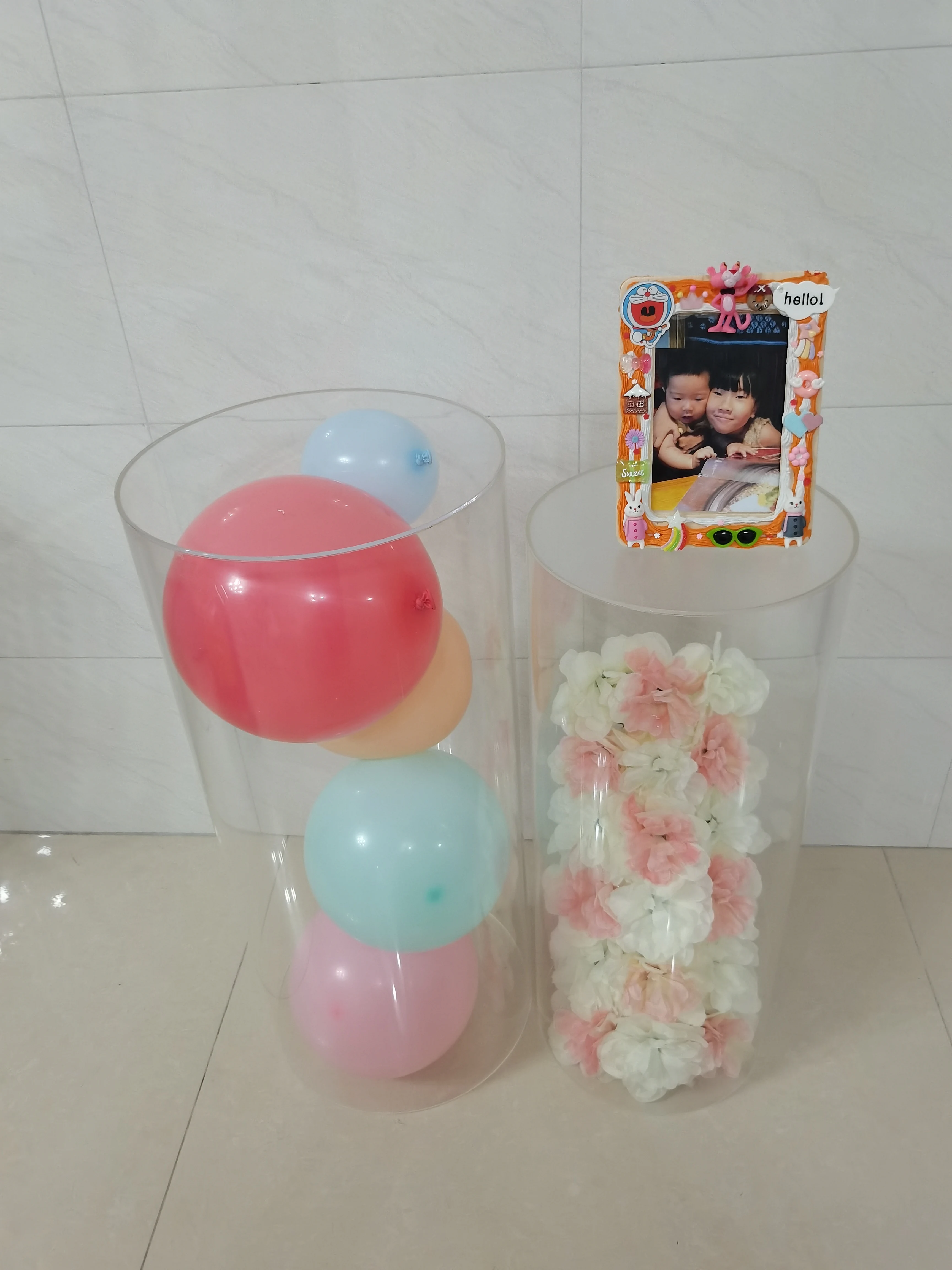 Tavolo da matrimonio supporto per palloncini supporto per palloncini  supporto da tavolo galleggiante decorazione per tavolo da sposa Baby Shower  decorazioni per feste di compleanno - AliExpress