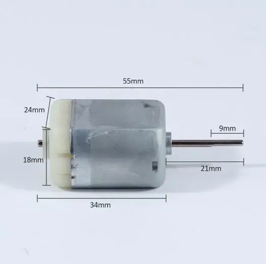 D 20mm FC280SC14260 AZGIANT 18 мм D шпиндель FC280SC 20150 Автомобильный Центральный дверной замок мотор плоский Вал для Mabuchi FC280SC-20150 BN387615 - Название цвета: D 20mm FC280SC14260