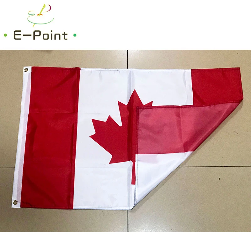 Национальный флаг Канады 2ft* 3ft(60*90 см) 3ft* 5ft(90*150 см) размер рождественские украшения для домашнего флага баннер