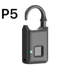 P5 P4 P5 без ключа Электронный Отпечаток пальца умный замок двери супер длинный режим ожидания электронный замок склад сумка багаж - Color: P5