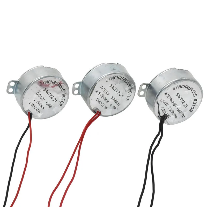 Incubator Automatic Egg Turning Motor AC220V Or AC110V Synchronous Motor 2.5/3r/Min 50KTYZ-21 Incubator Accessories 1 Pcs egg incubator