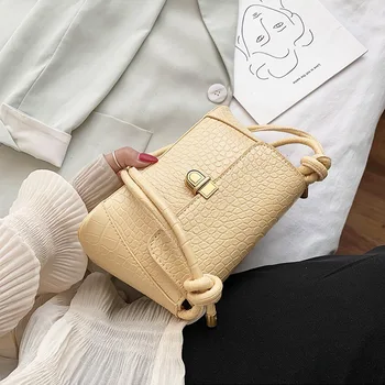 

Luxury Handbag Women Underarm Bag 2020 New Vintage Shoulder Bag Leather Crossbody Bags Designer Crocodile Print Female Tote