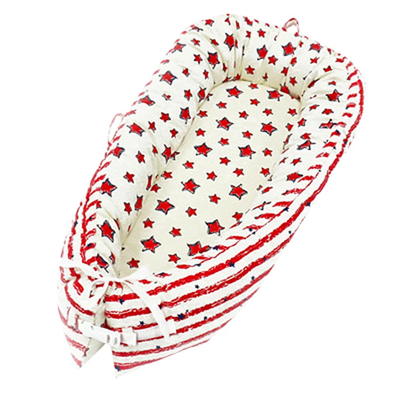 

Baby Portable Removable And Washable Crib Travel Bed Nest Bed Crib Cotton new Crib Travel Bed For Children Infant Kids