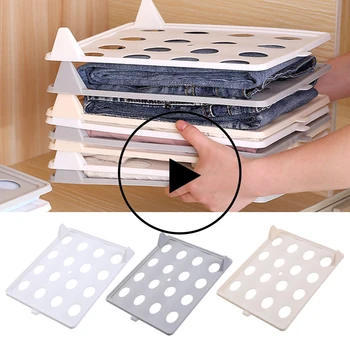 

10/5PCS Wardrobe T Shirt Clothing Folder Board Convenient Short Shirt Organizer Multi-Functional Home Storage Separate Tools