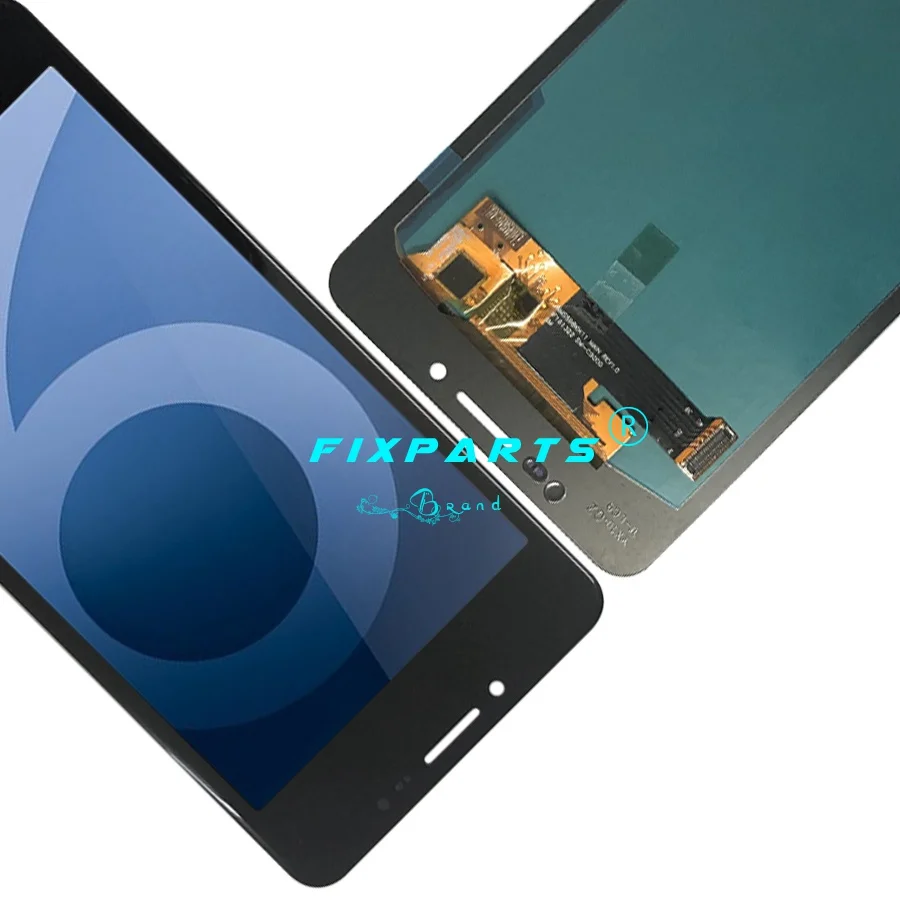 Супер AMOLED для SAMSUNG GALAXY C9 Pro ЖК-дисплей C9000 кодирующий преобразователь сенсорного экрана в сборе Замена для SAMSUNG C9 Pro lcd