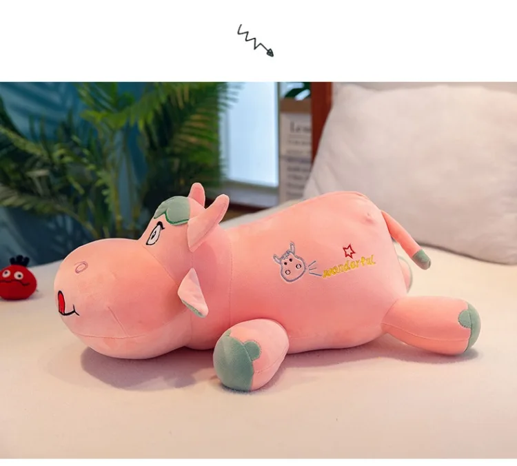 Стиль мультфильм большой размер программного обеспечения вечерние niu bao zhen плюшевые игрушки папа скот милые детские подушки подарок