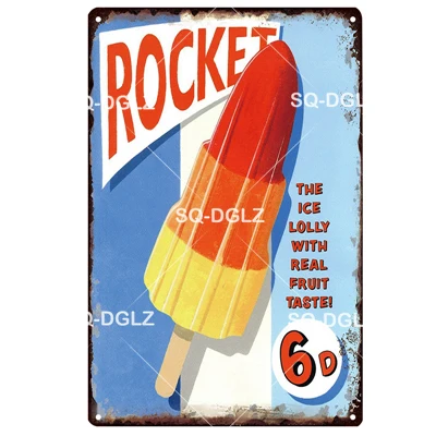 0886 Milkshakes оловянный знак металлический знак винтажное украшение бара мороженое домашний декор настенная наклейка картина для паба плакат подарок - Цвет: 0886