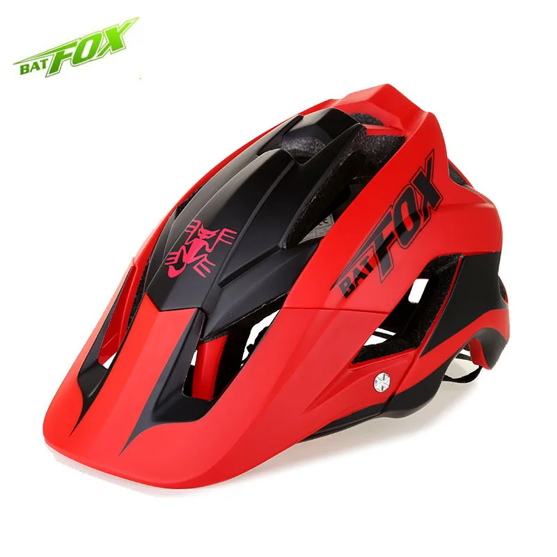 BATFOX красный велосипедный шлем casco bicicleta hombre для женщин мужчин сверхлегкий MTB велосипед горная дорога велосипедный шлем Casco Ciclismo Capacete