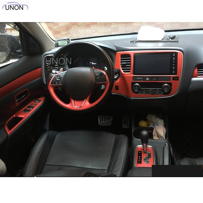 Наклейки для салона автомобиля автоматические наклейки на панели Mitsubishi Outlander 2016