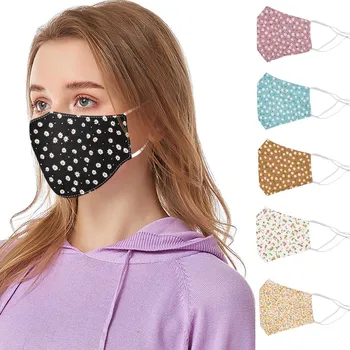 

Unisex Print Lovely Reusable Facemask mascarillas Women Men Cycling maska cotton Washed maska face cover fast shipping #K35