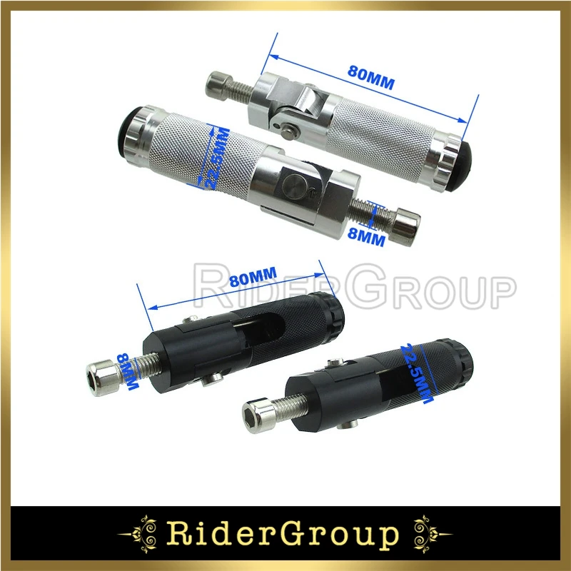 CNC алюминиевые складные подножки Rider подножки для ног Набор Rearset для Pit Dirt Bike мотоцикл