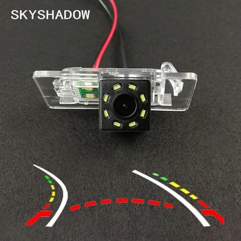 

HD Wireless Car CCD Rear Camera Fisheye 4 8 12 led dynamic Night waterproof For Audi A4L A4 TT A1 A3 A5 A7 Q3 Q5 RS5 2005-2014