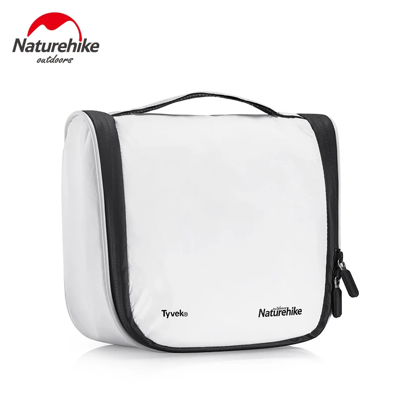 NatureHike Tyvek Wash Bag Outdoor Travel Storage Bag Dry Wet Separation Bag Cosmetic bag
