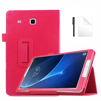 

PU leather protective case for Samsung Galaxy Tab 3 lite 7 T110 T111 Stand cover for Samsung Tab E lite7 T113 T116 case+Film+Pen