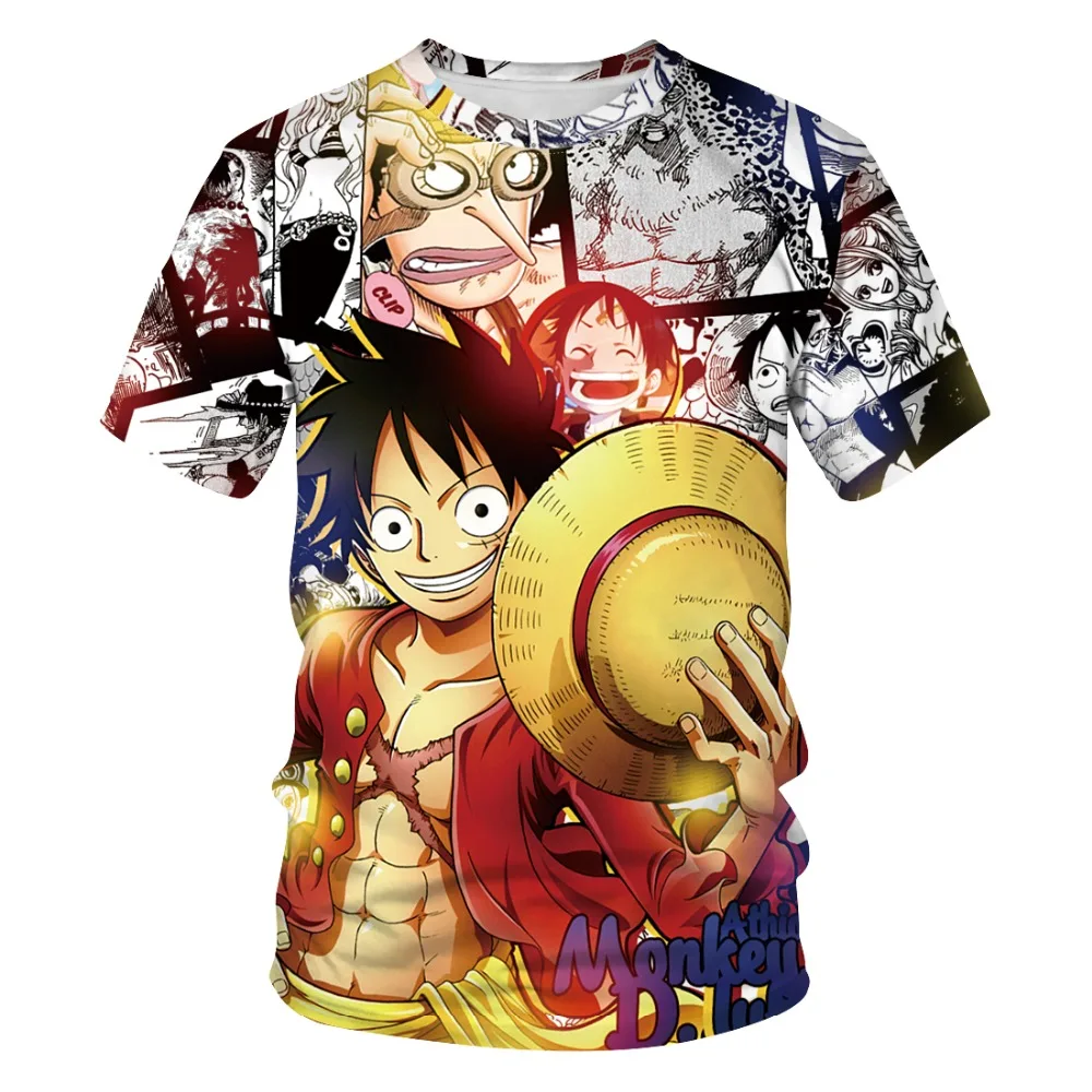 

Anime One Piece Hoodie 3D Print t shirt Pullover Sweatshirt Monkey D Luffy Ace Sabo Kaido Battle Tracksuit tshirt Streetwear-1