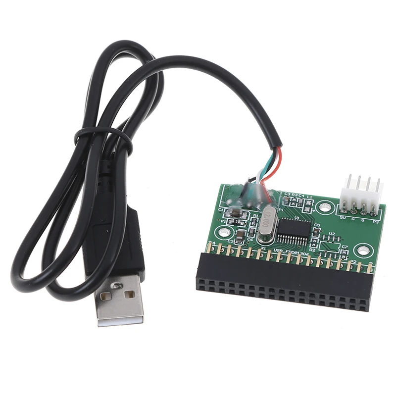 1 шт. 44 MB 3 5 &quotразъем флоппи-дисковода 34 PIN P для USB Кабель-адаптер печатной платы |