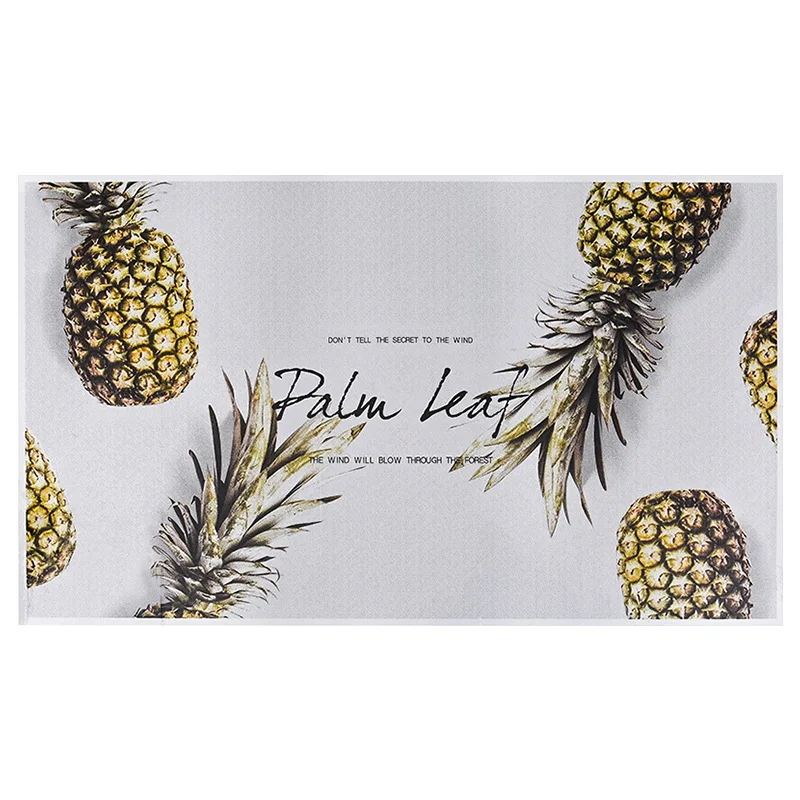 Pineapple Самоклеящаяся маслостойкая дымовая клейкая бумага Бытовая высокотемпературная устойчивая кухня противообрастающая алюминиевая фольга плита Ti - Цвет: Pineapple