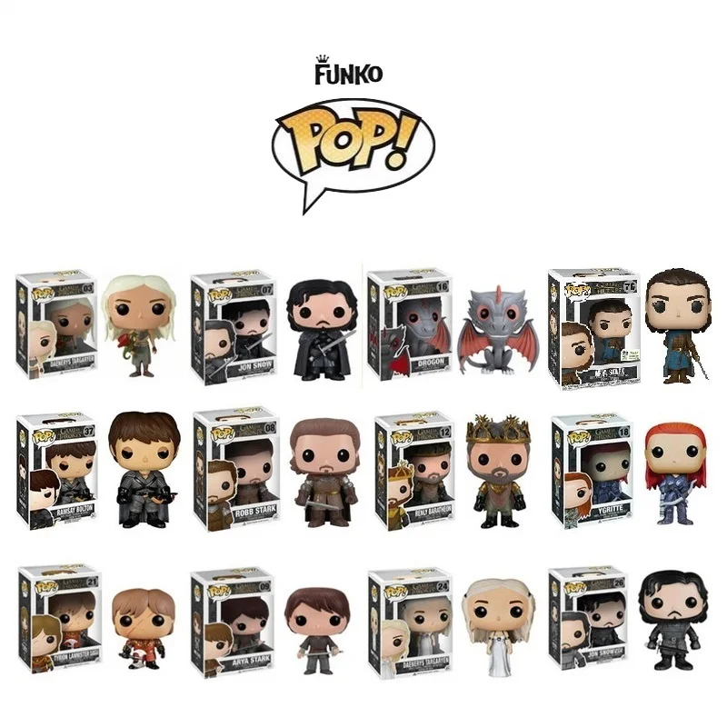 Funko поп Игра престолов подарок Ночной король снег дрогон винил Фигурка
