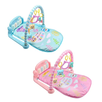 

Baby Play Mat Baby Activity Gym Children's Play Mat 0-12 Months Developing Carpet Soft Rattles Musical Toys Activity Rug