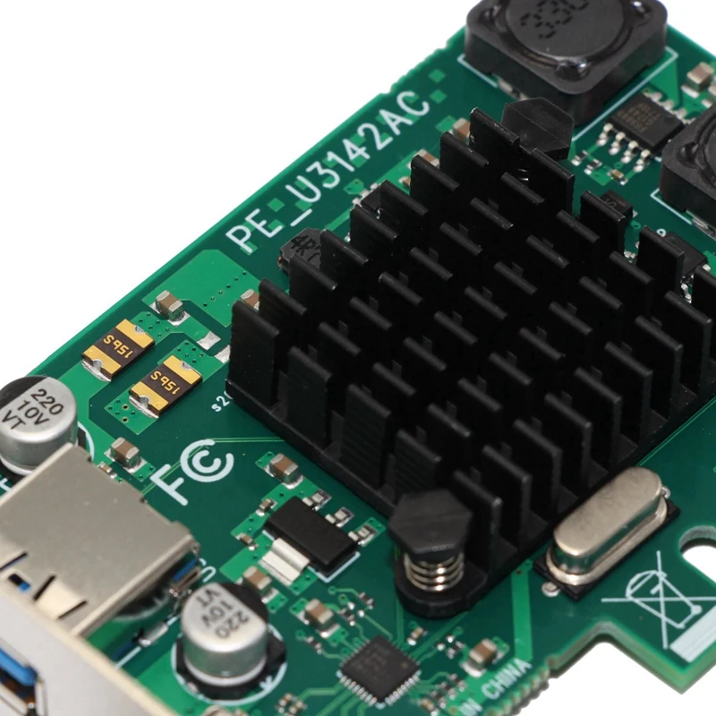 Компьютерная шина PCI-E 4X PCI Express USB 3,1 Тип C карты расширения с 15 пин PCIe конвертер