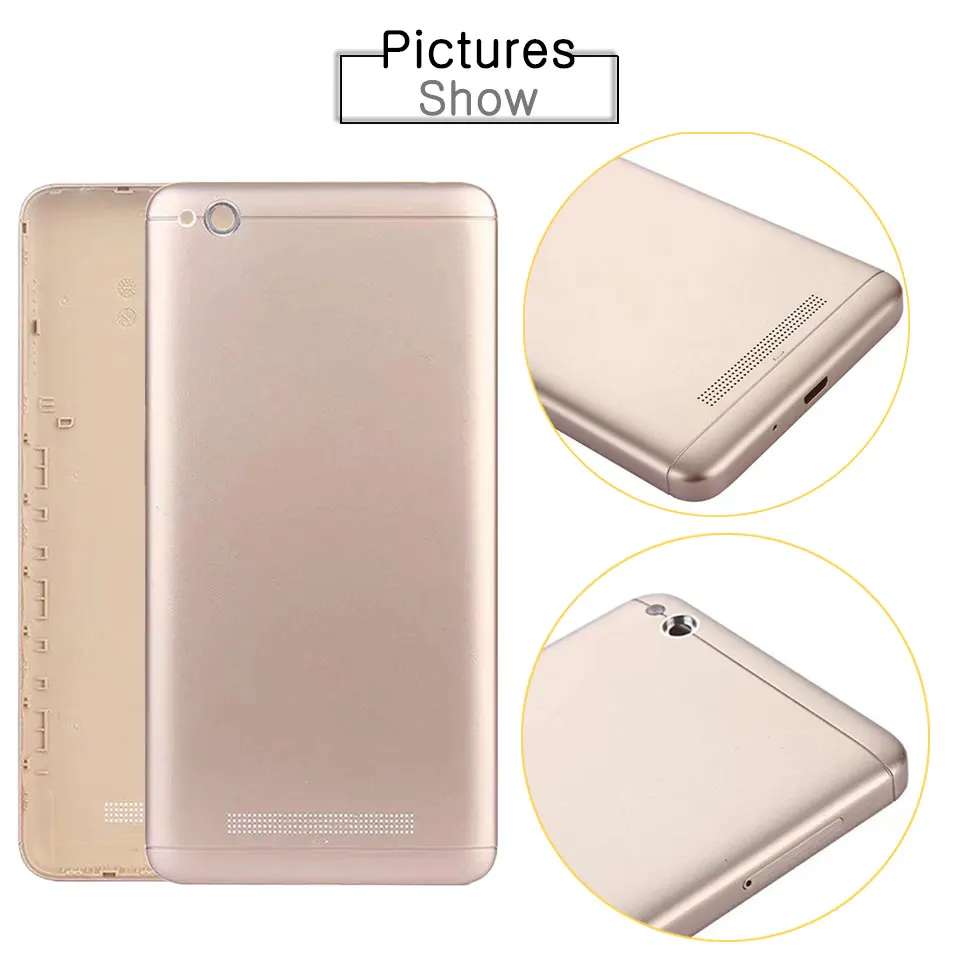 Чехол для Xiao mi 4A с полным корпусом для Xiao mi Red mi 4A, крышка для батареи, задняя крышка с кнопками питания Для Zenfone ZE500
