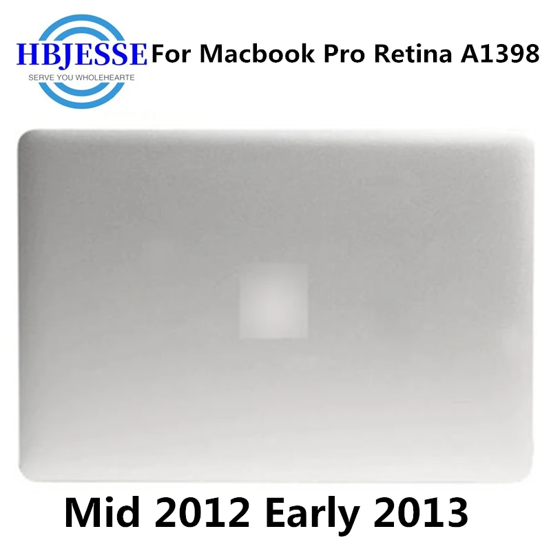 Оригинальный Mid 2012 ранний 2013 ЖК-дисплей A1398 для Macbook Pro Retina 15 дюймов ЖК-экран полный