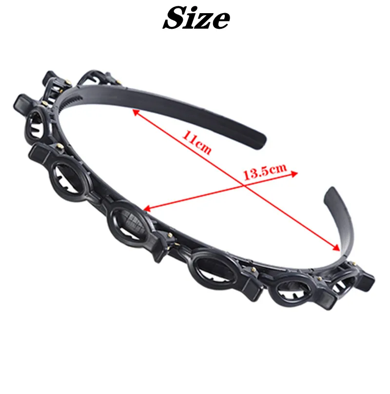 Magic Fashion Sweet Woman Girls Hair Tool Multilayer Plastic Hairpin Lady Convenient Summer Bridesmaid Wedding Makeup Hair Hoops