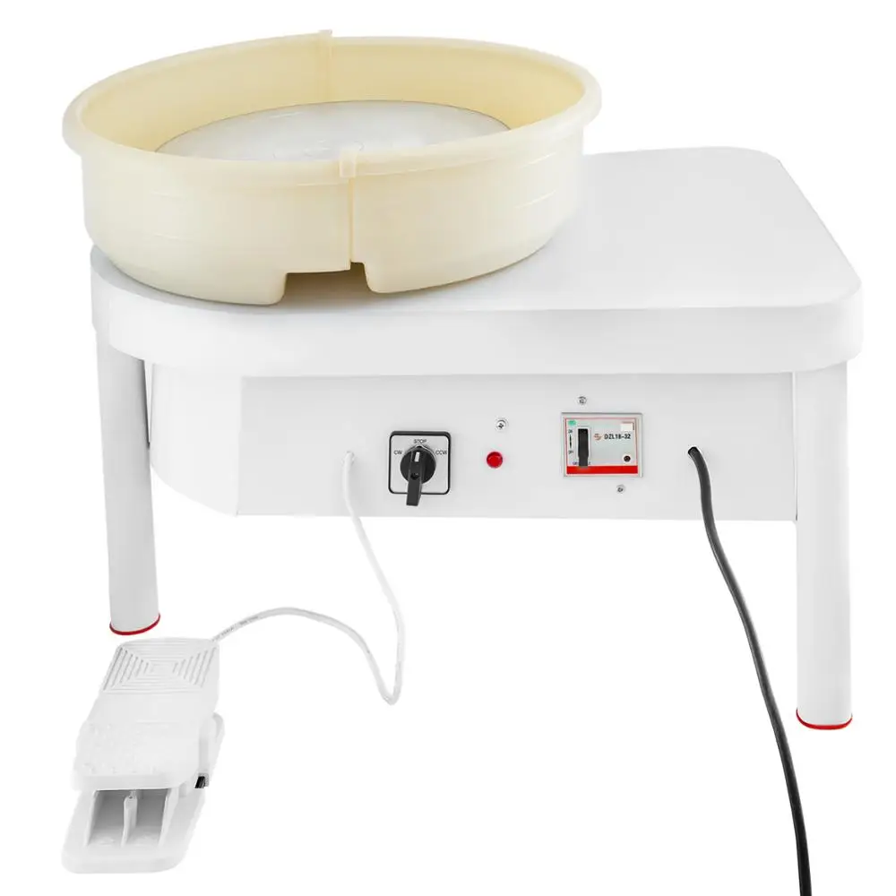 VEVOR Pottery Wheel 36cm Pottery Forming Machine with Foot Pedal Pottery Wheel for Adults 450W Electric Pottery Wheel for DIY Clay Art Craft