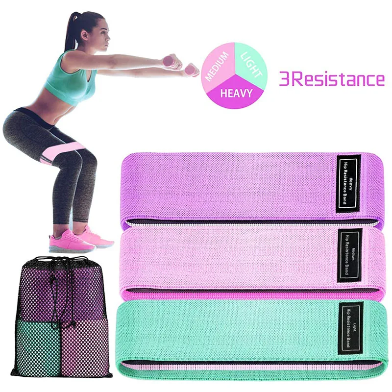 

Fitness Resistance Bands For Legs Butt Exercise Bands Set Elastic Booty Sports Hip Band Home Yoga Training Workout Equiment