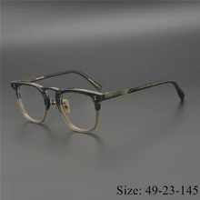 Винтажная качественная ацетатная оправа для очков OG NOMAD, полигон, очки для женщин и мужчин, оригинальная коробка, чехол, линзы по рецепту