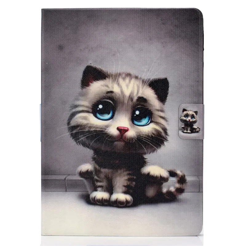 Wekays для huawei T3 9,6 Honor игровой коврик 2 Мультфильм кожаный чехол для Coque huawei MediaPad T3 10 AGS-W09 AGS-L09 чехлы - Цвет: E