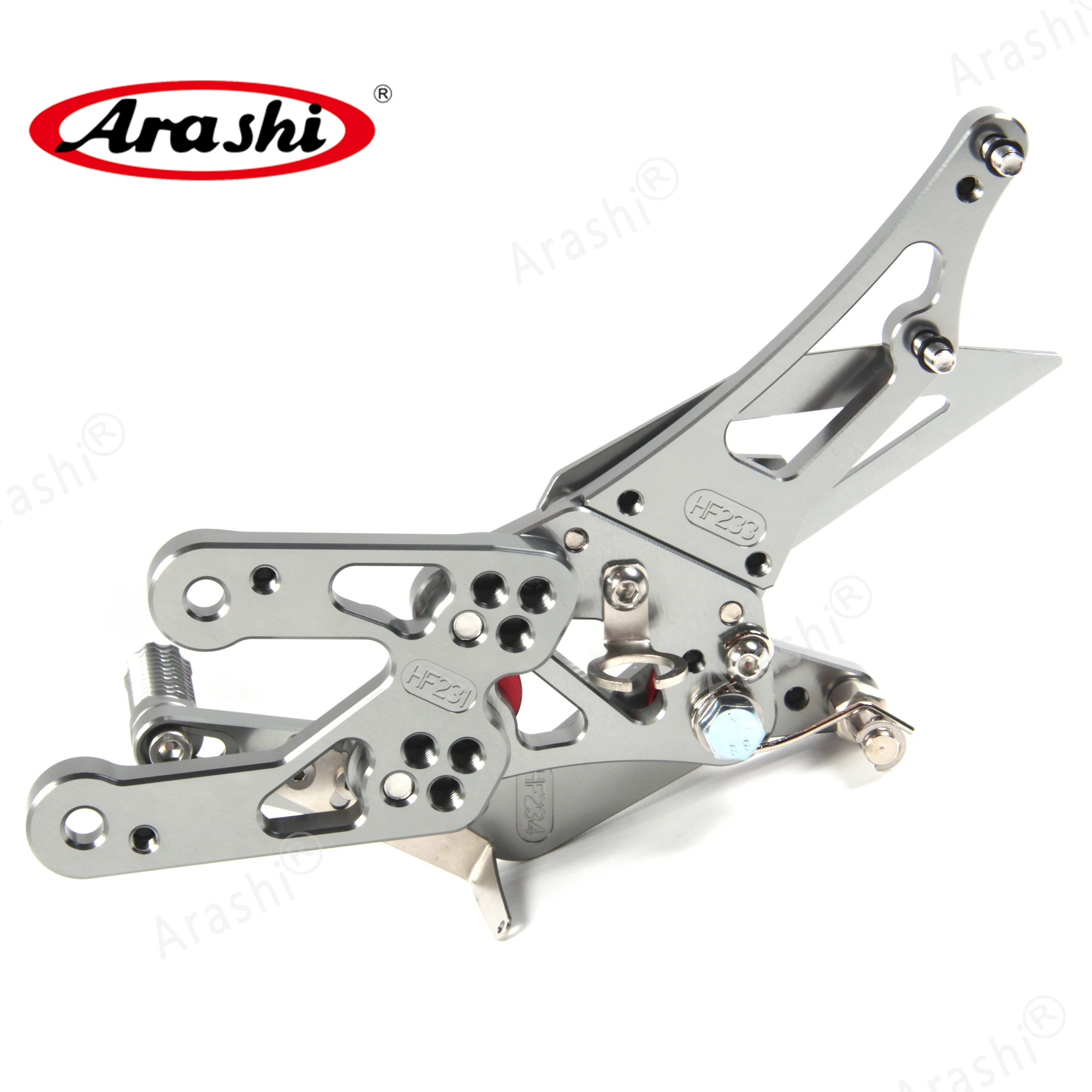 Arashi для HONDA CBR1000RR 2004 2005 2006 2007 Регулируемая подножка колышки ног наборы задних